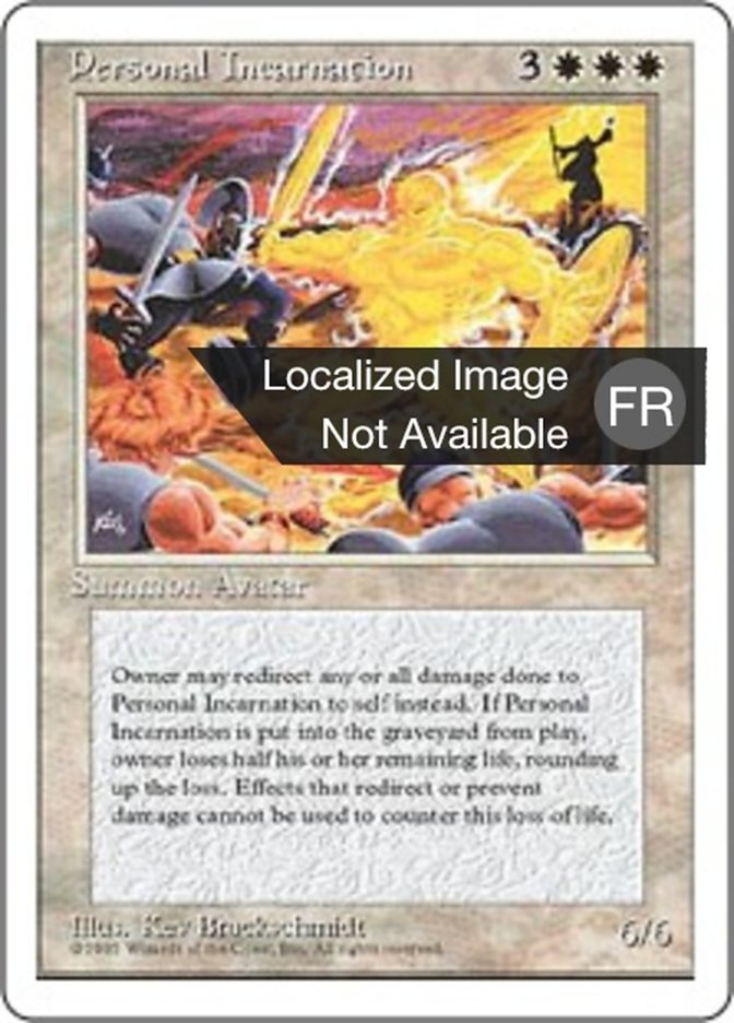 image Incarnation personnelle