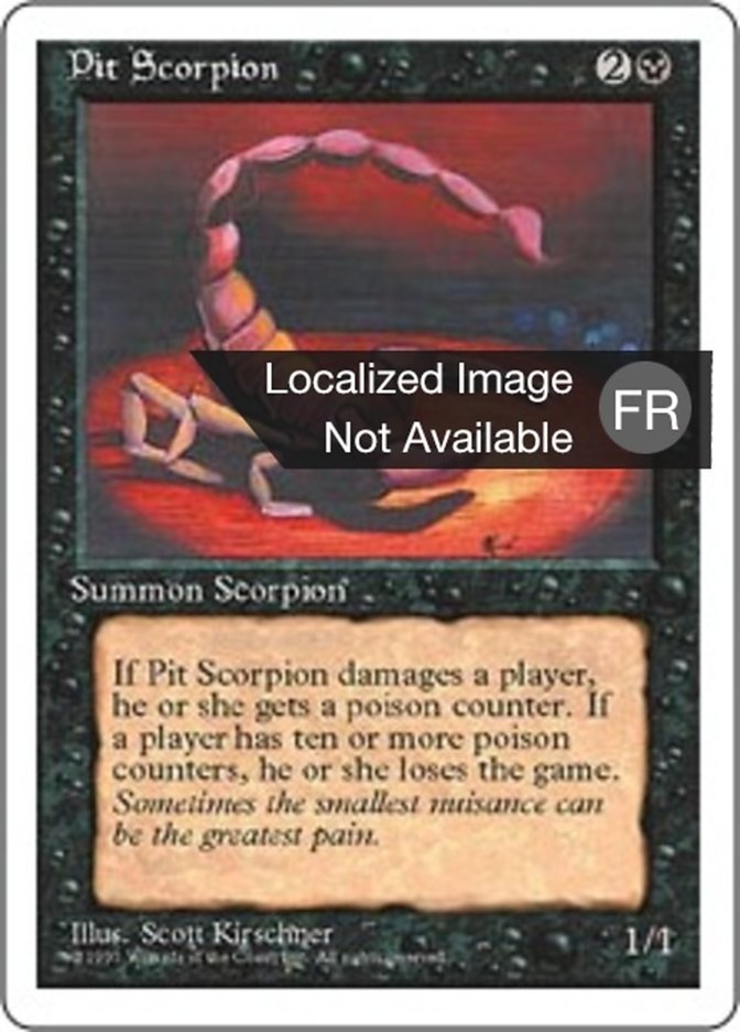 image Scorpion de l'Abîme