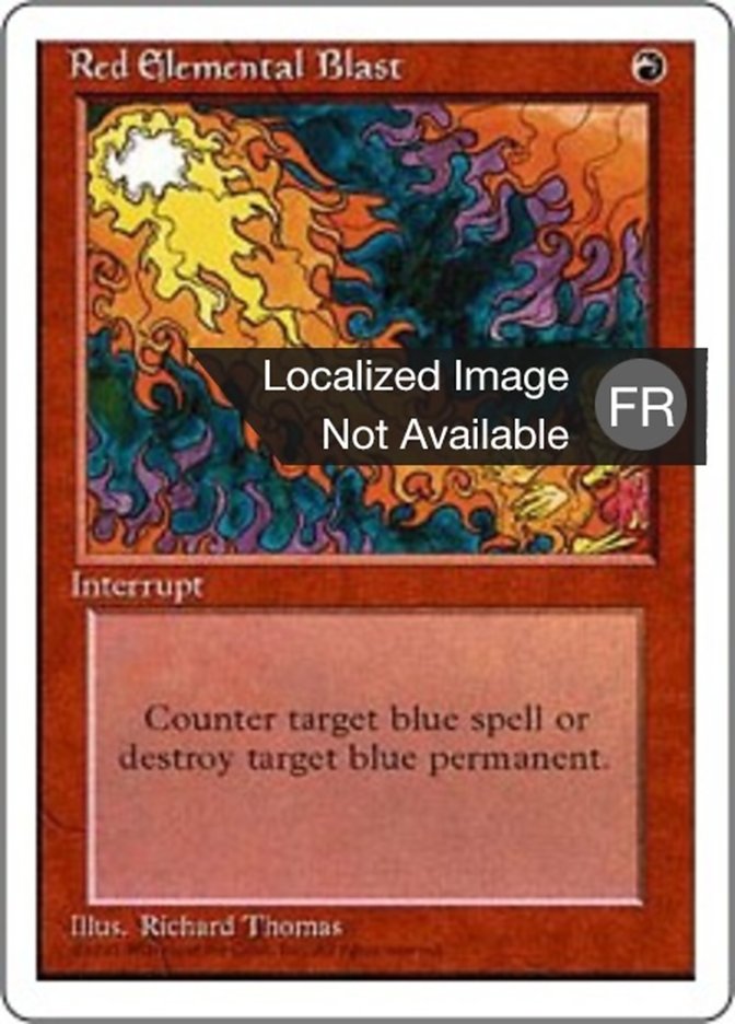 image Salve élémentaire rouge