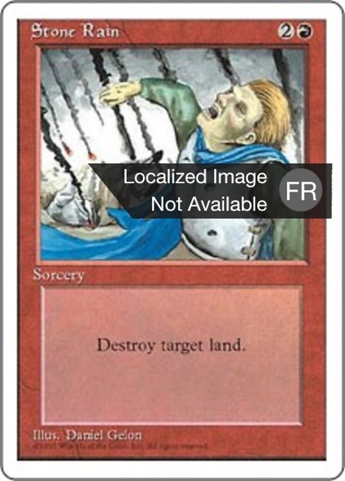 image Pluie de pierres