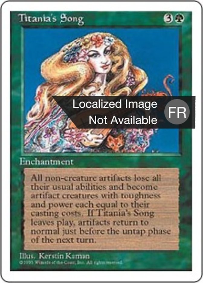 image Chanson de Titania