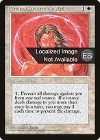Circulo de protección: Rojo