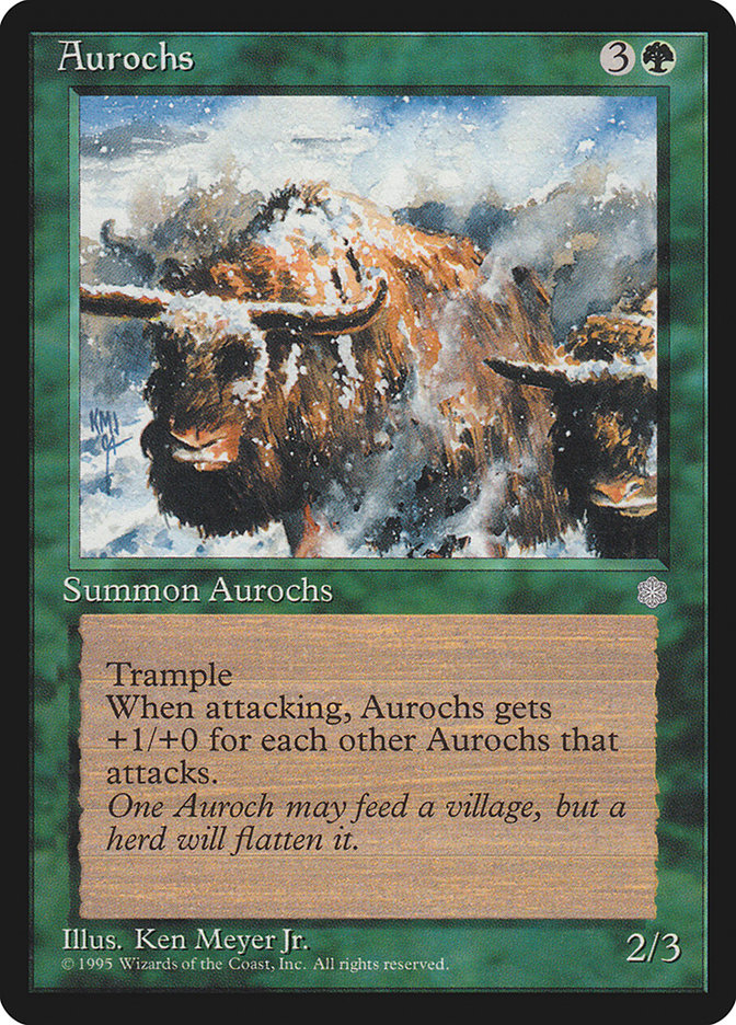 image Aurochs