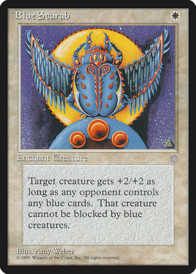 image Blue Scarab