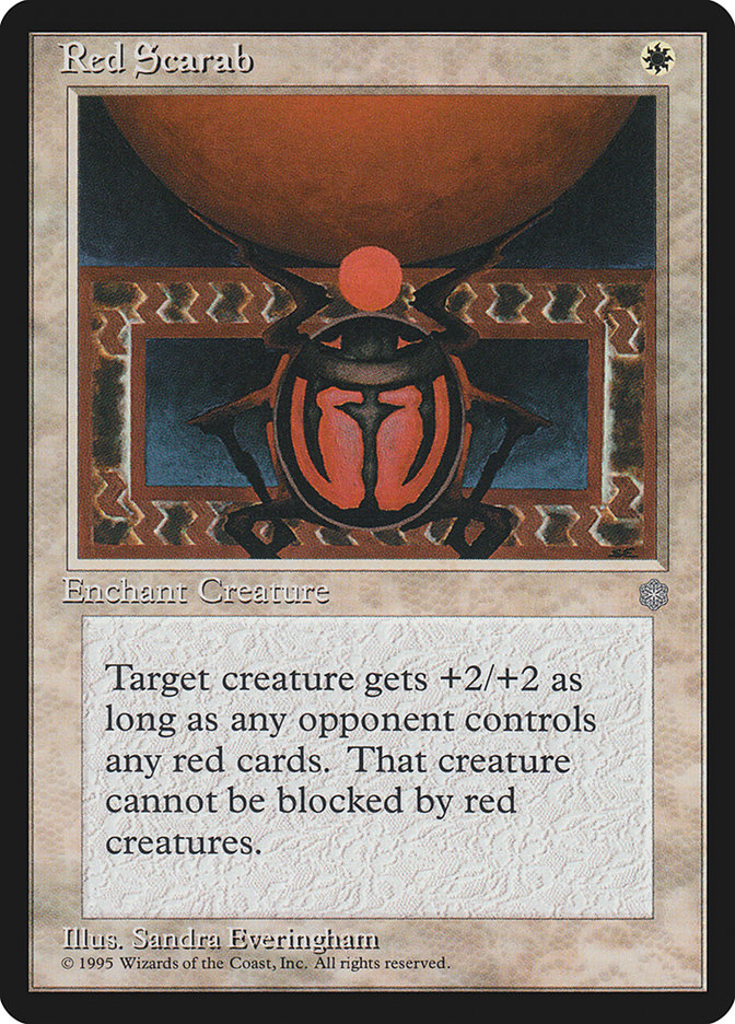 image Red Scarab