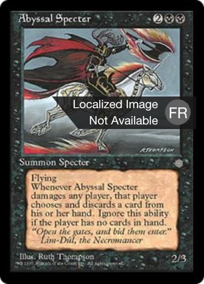 image Spectre des abysses