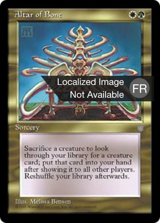 image Autel d'ossements