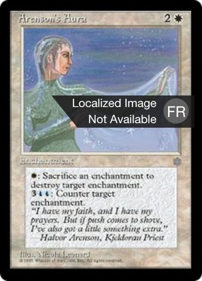 image Aura selon Arenson