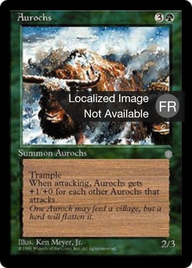 image Aurochs