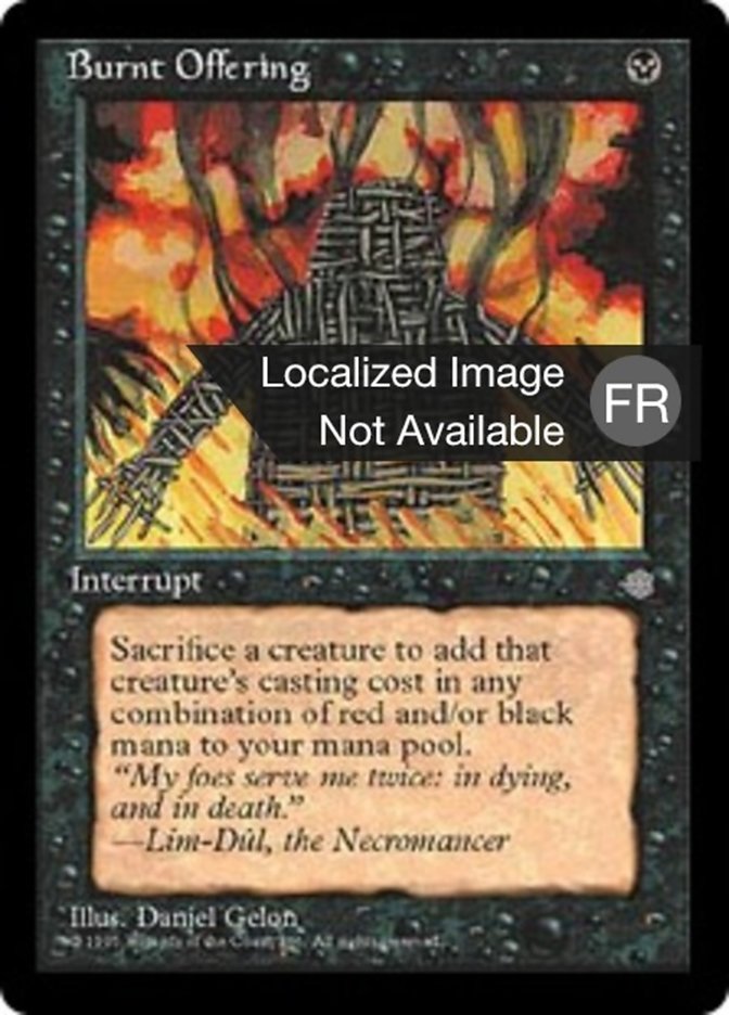 image Offrande consumée