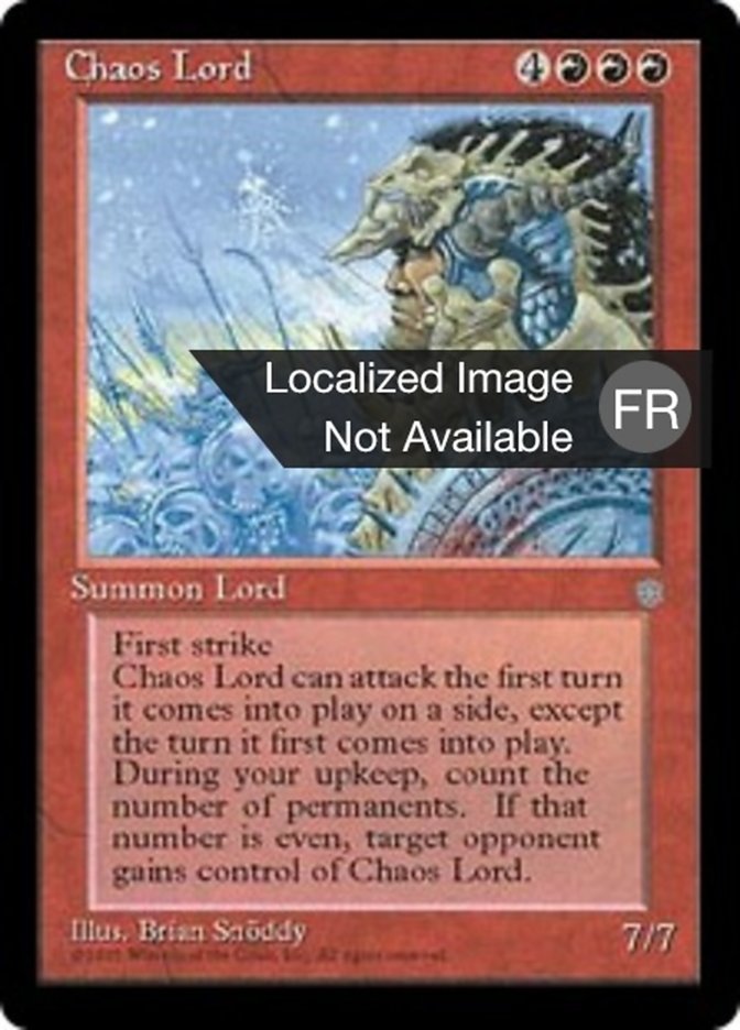 image Seigneur du chaos