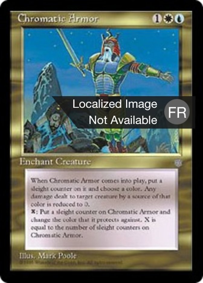 image Armure chromatique