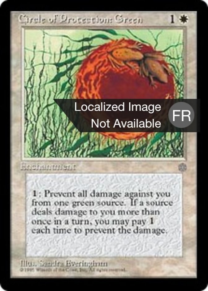 image Cercle de protection : vert