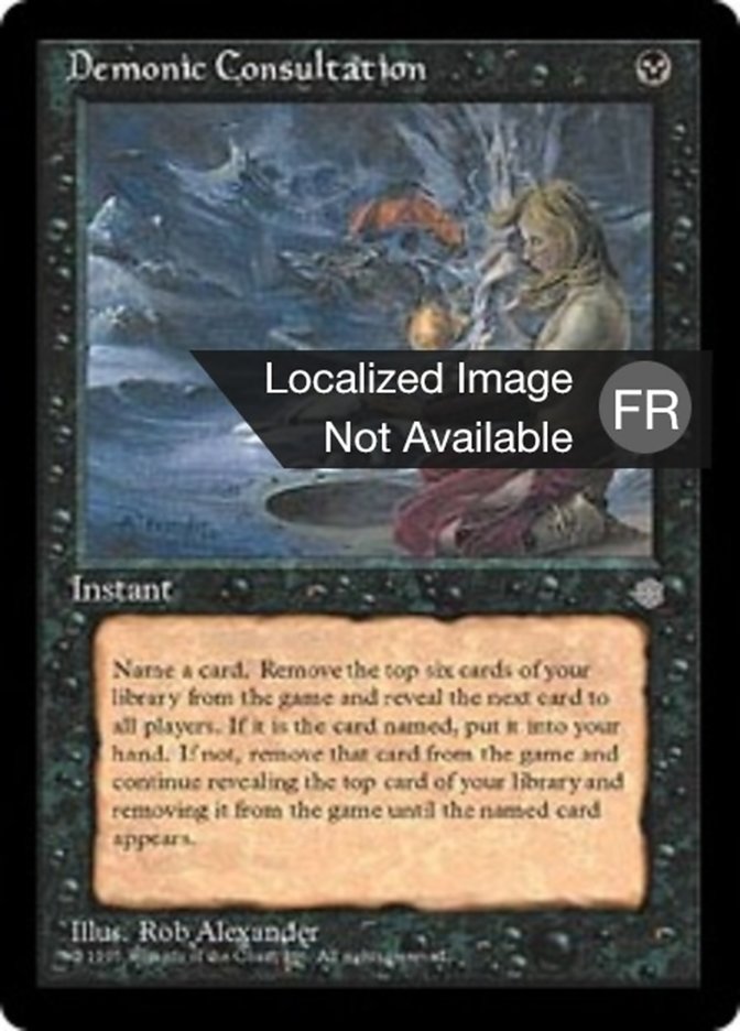 image Consultation démoniaque