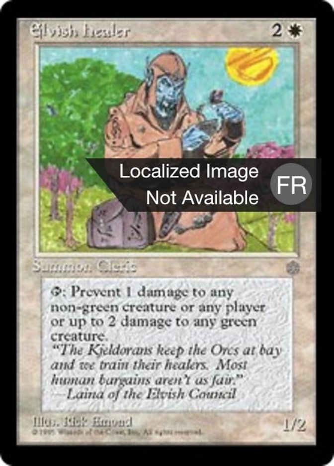image Guérisseur elfe