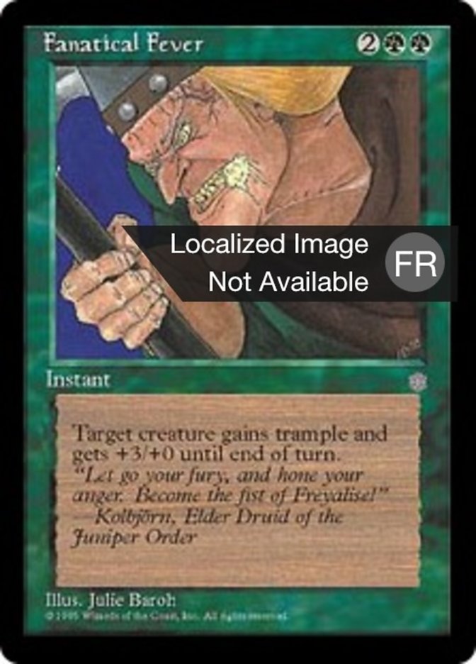image Fièvre fanatique