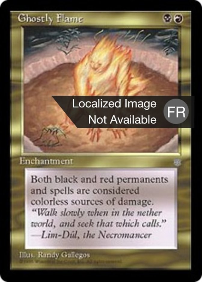 image Flamme fantomatique