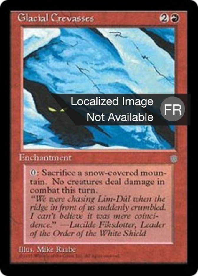 image Crevasses glaciaires