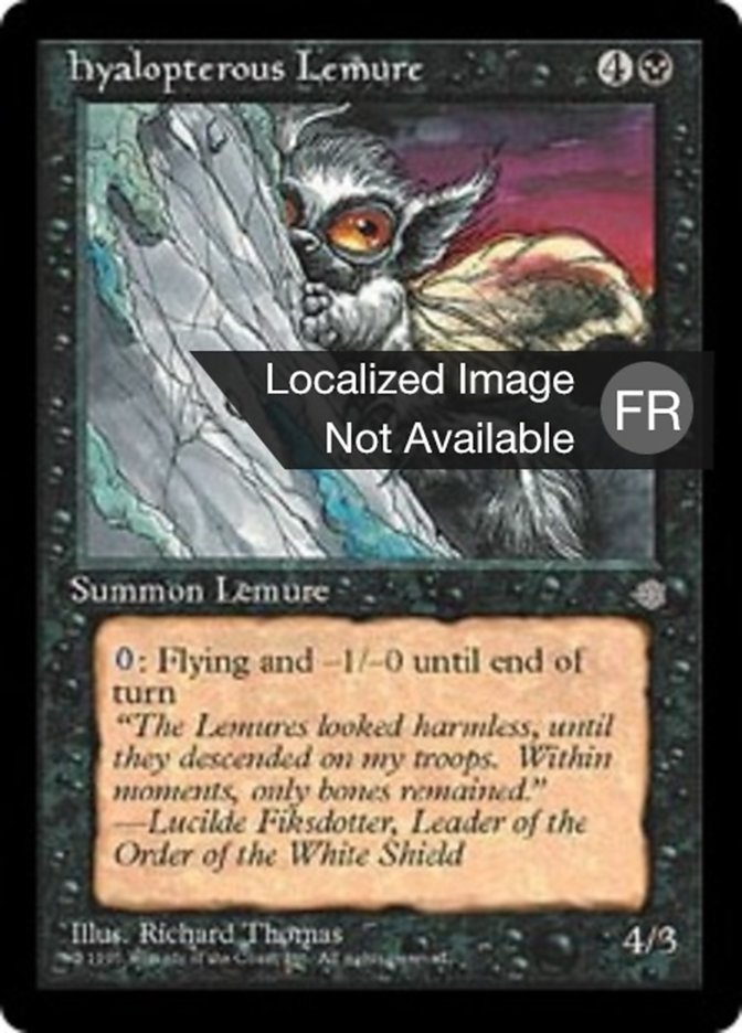 image Lemure Hyaloptère