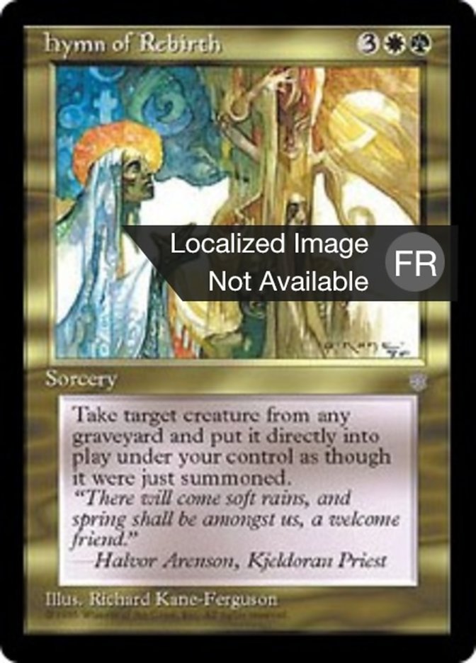 image Hymne au renouveau