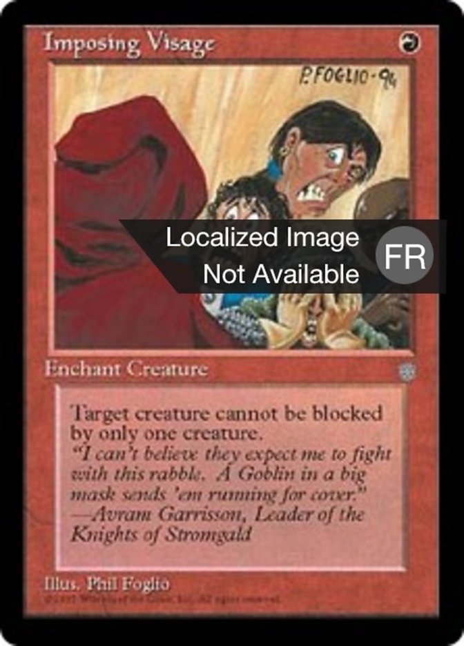 image Face imposante