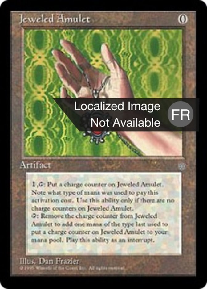 image Amulette ornée de joyaux