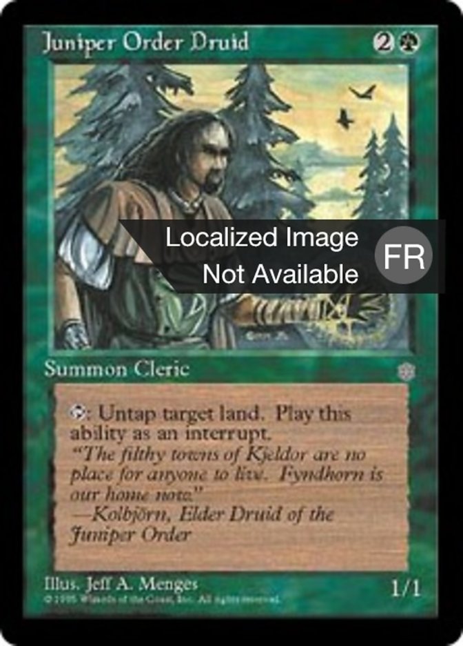 image Druide de l'Ordre du genévrier