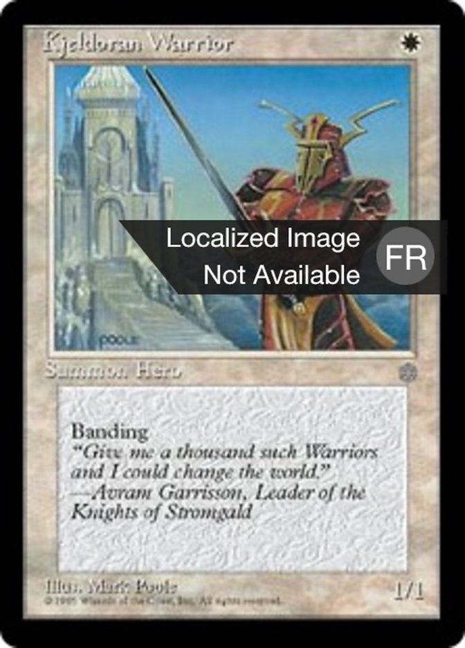 image Guerrier du Kjeldor