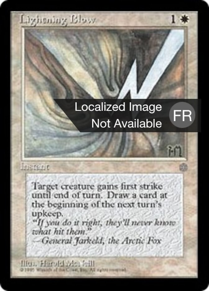 image Coup fulgurant