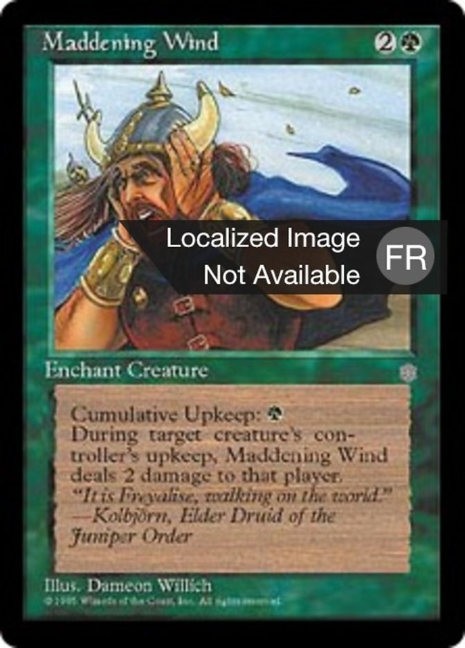 image Vent exacerbant