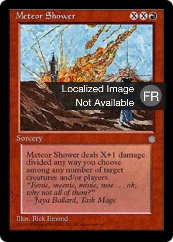 image Pluie de météores
