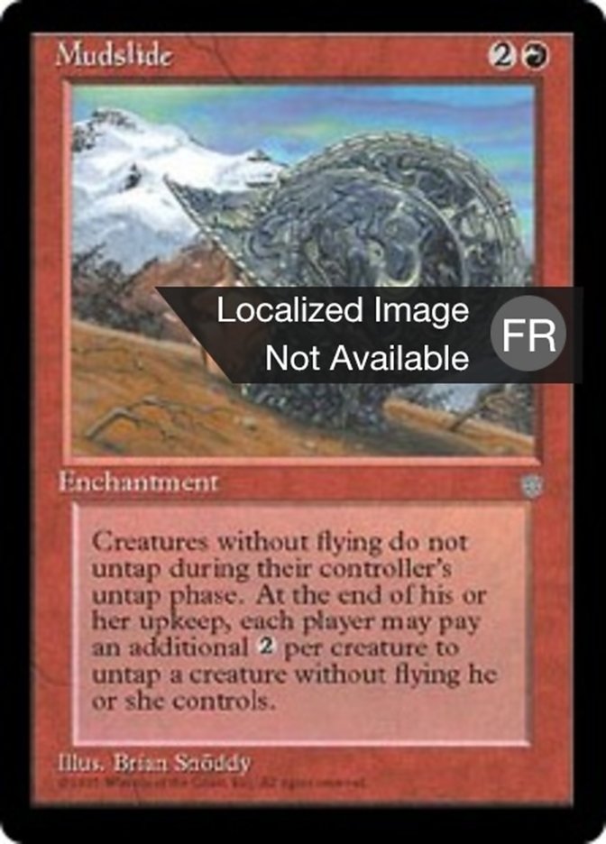 image Coulée de boue