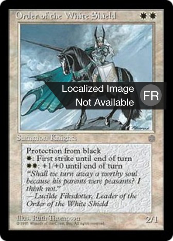 image Ordre du bouclier blanc
