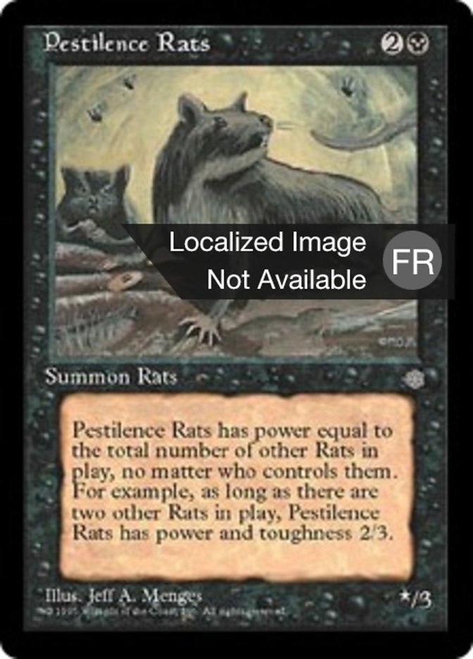 image Rats de la pestilence
