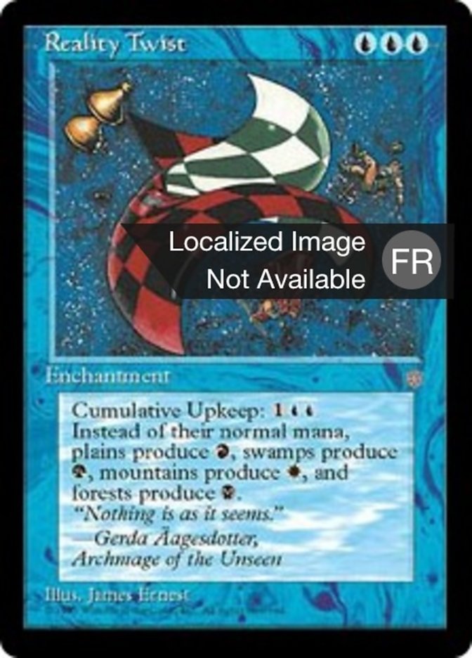 image Gauchissement de la réalité