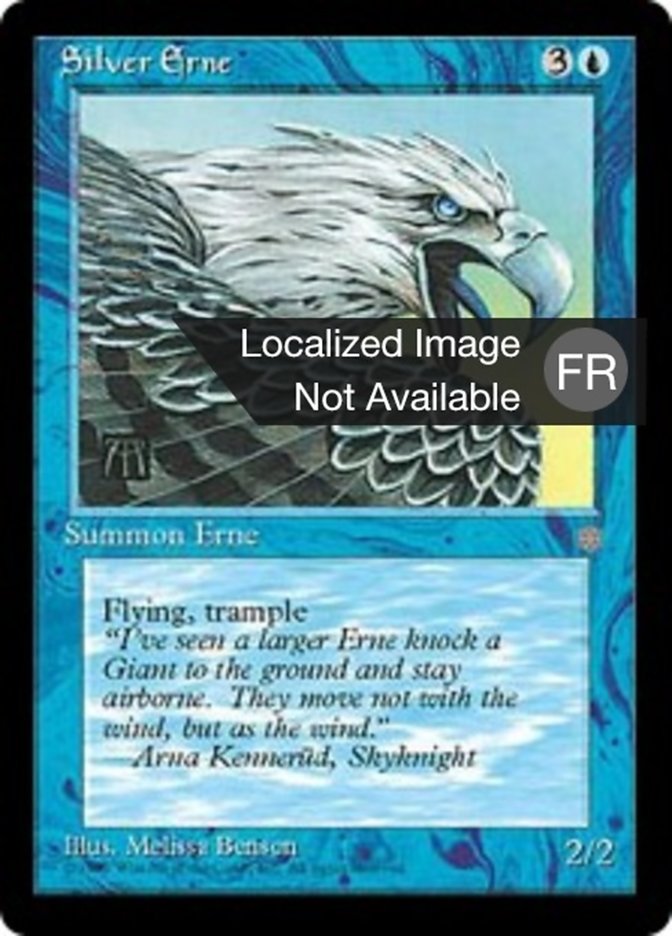 image Orfraie argentée