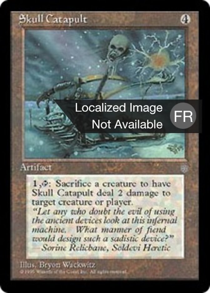 image Catapulte des crânes