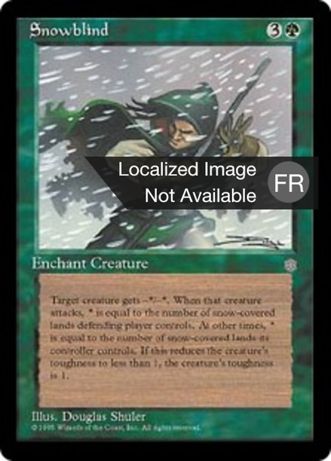 image Neige aveuglante