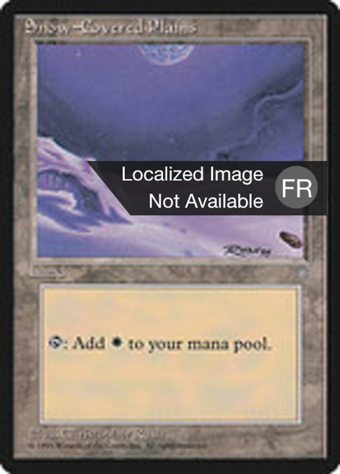 image Plaine enneigée