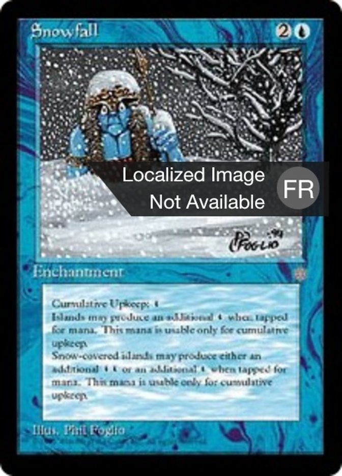 image Chute de neige