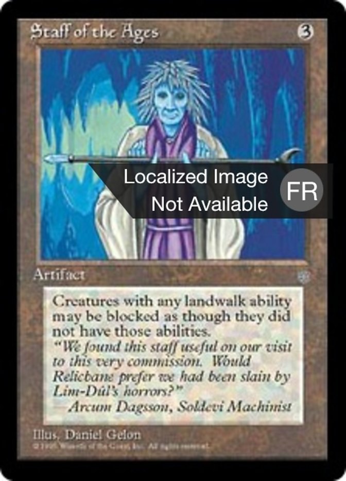 image Bâton des temps anciens