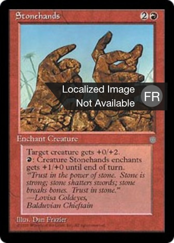 image Mains de pierre