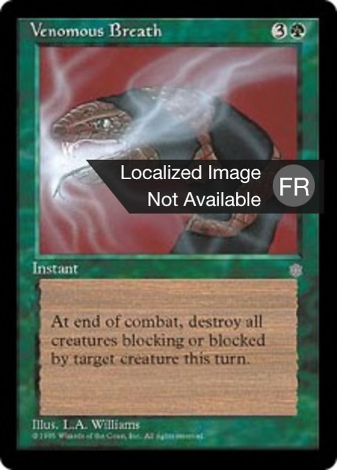 image Souffle venimeux