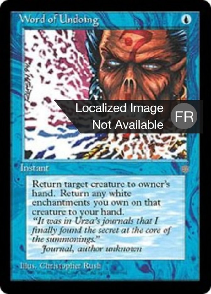 image Mot d'annulation