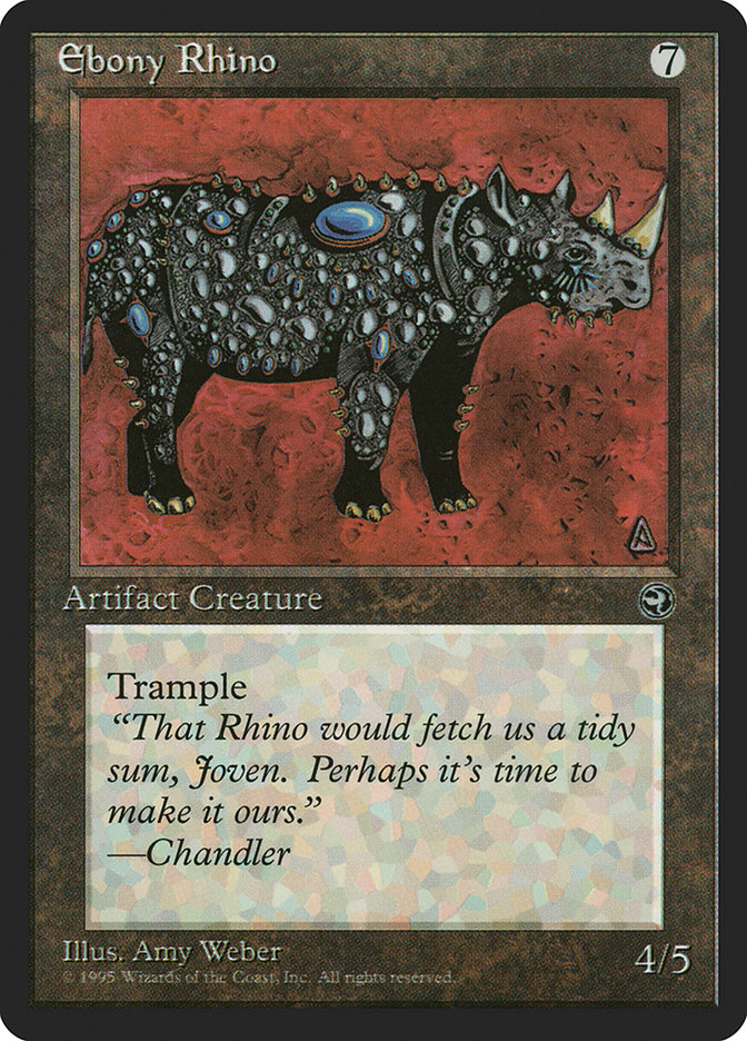image Ebony Rhino