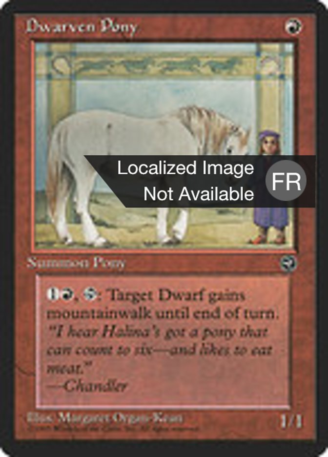 image Poney des nains