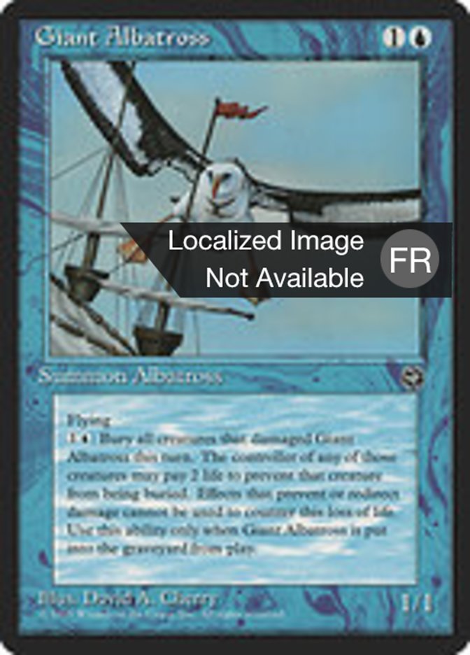 image Albatros géant