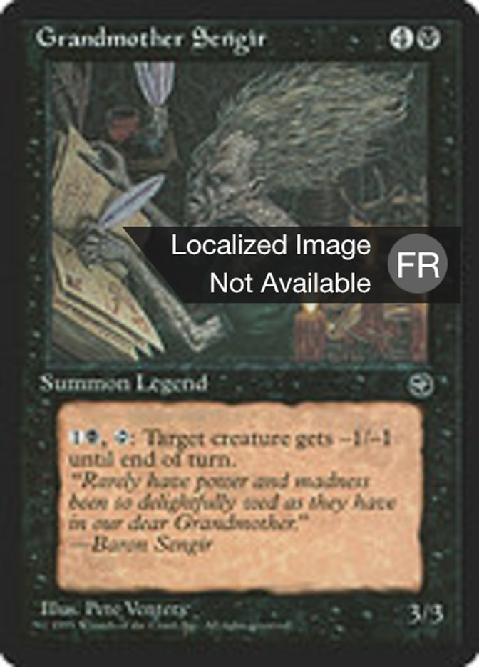 image Grand-mère Sengir