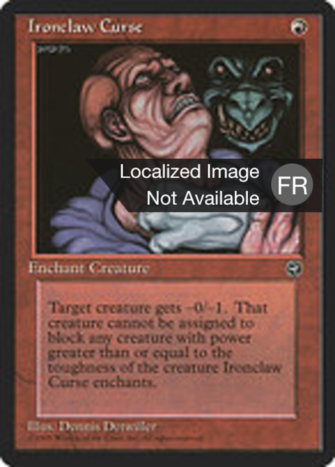 image Malédiction de la griffe de fer