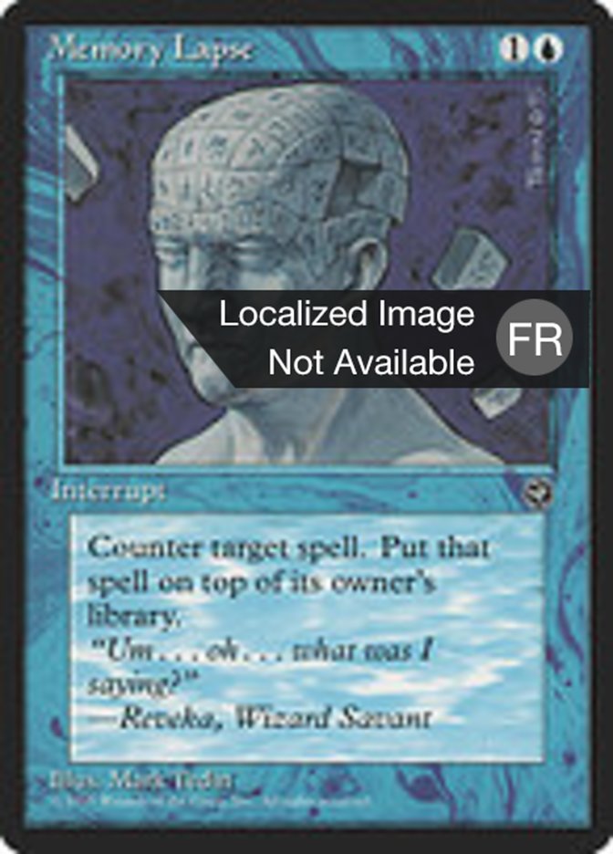 image Trou de mémoire